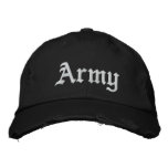 Army Embroidered Baseball Cap