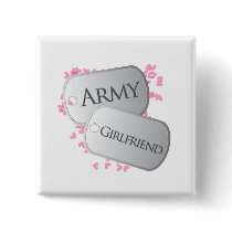 Army Girlfriend Dog Tags Pins