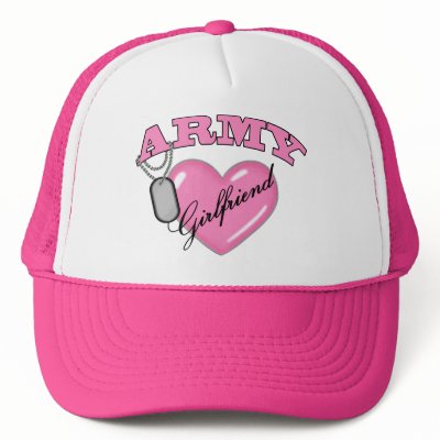 Army Girlfriend Pink Heart N Dog Tag by ArmyMomCreations