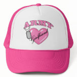Army Girlfriend Pink Heart N Dog Tag