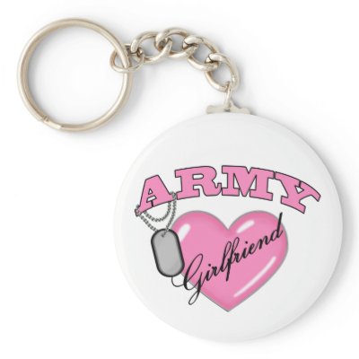 Army Girlfriend Pink Heart N Dog Tag by ArmyMomCreations
