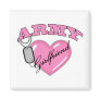 Army Girlfriend Pink Heart N Dog Tag