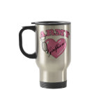 Army Girlfriend Pink Heart N Dog Tag