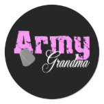 Army Grandma stickers
