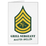 Army Grill Sergeant cards