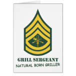 Army Grill Sergeant cards