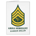 Army Grill Sergeant cards