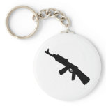 army gun weapon military keychain