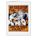 Army - Join the Tanks cards