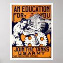 Army - Join the Tanks posters