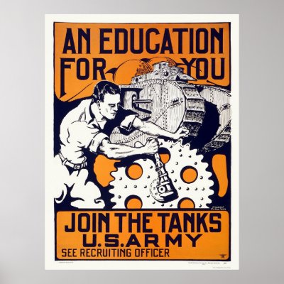 Army - Join the Tanks Posters by lc_wpa