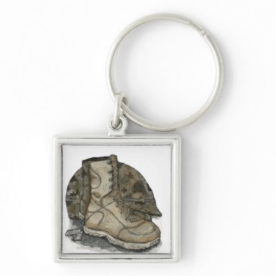 Army Keychain by curlycyn