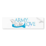 Army Love Kind of Fairy Tale bumper stickers