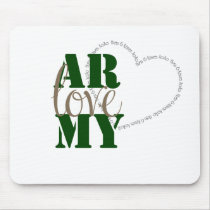 army love mousepad
