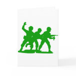 Army Men Squad Greeting Cards