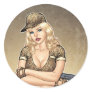 Army, Military Pin-up Good Girl by Al Rio Art
