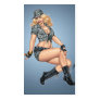 Army Military Pinup Girl in Camo #6 by Al Rio