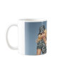 Army Military Pinup Girl in Camo #6 by Al Rio Mugs