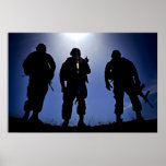 Army Military Soldier Silhouettes posters