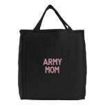 Army Mum embroidered bags