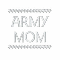 Army Mum Embroidered Shirt