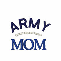 Army Mum Embroidered Shirt