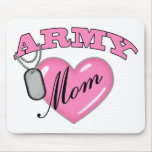 Army Mum Heart N Dog Tag
