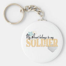 army my heart1 key chain