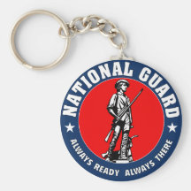 Army National Guard Logo Keychain