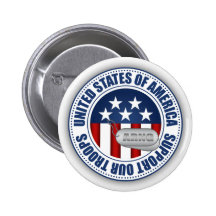 Army National Guard Pinback Buttons