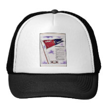 Army Navy Announcement Trucker Hats
