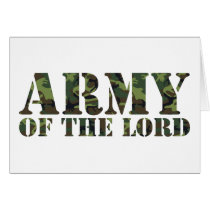 Army Of the Lord Greeting Cards