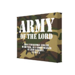 Army of the Lord Stretched Canvas Print