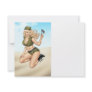 Army or Military Pinup Girl with American Flag