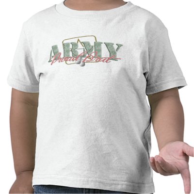 Army Proud Brat T Shirts by SimplyTheBestDesigns