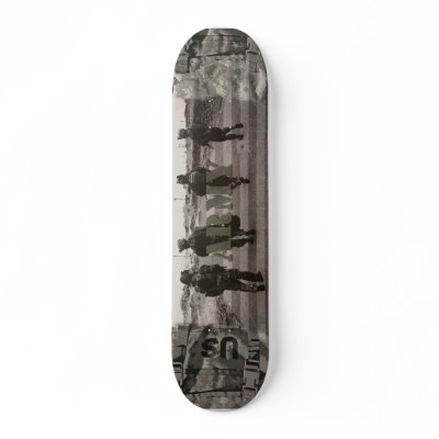 Army Proud Skate Board by whomhavei