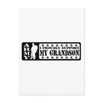 ARMY - Proudly Support Grandson Post Cards