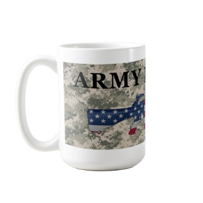 Army Reserve M16 Coffee Mug ACU by FiringLine
