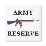 Army Reserve M16 Magnet
