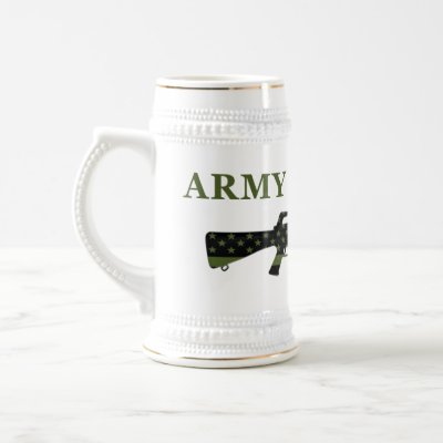 Army Reserve M16 Stein Subdued Mug by FiringLine