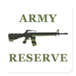 Army Reserve M16 Sticker Subdued