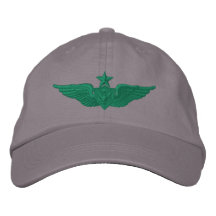 Army Senior Airman Embroidered Baseball Cap