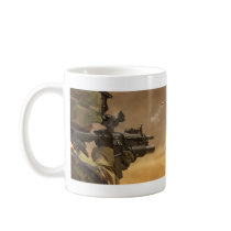 Army Shell Casing Fired from an M-4 Rifle Coffee Mug