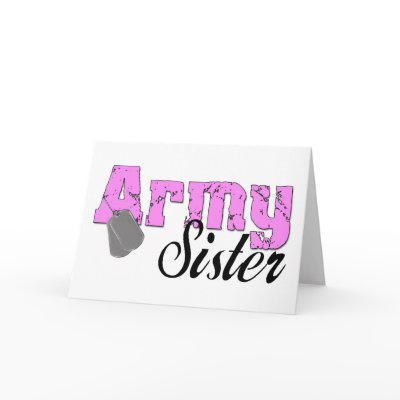 Army Sister by militaryarmy