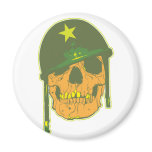 Army Skull magnets