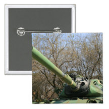 Army Tank Pinback Buttons