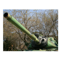 Army Tank postcard