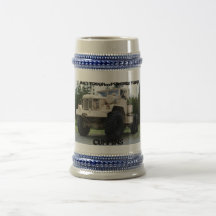ARMY TRUCK STEIN MUG