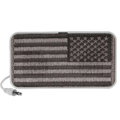 Army Uniform U.S. Flag (UCP Colour) mp3 Speakers by YesSurplus