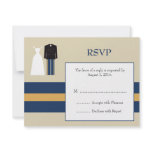 Army Wedding Invitation RSVP Card